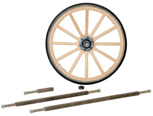 Wood & Steel Wagon Wheels and Axles